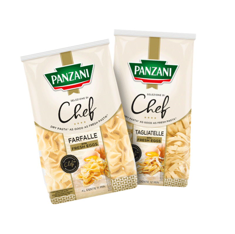 fusion tagliatelle farfalle