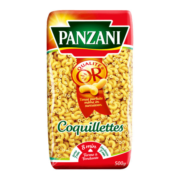 Recette Coquillettes au blé complet jambon et fromage - Panzani